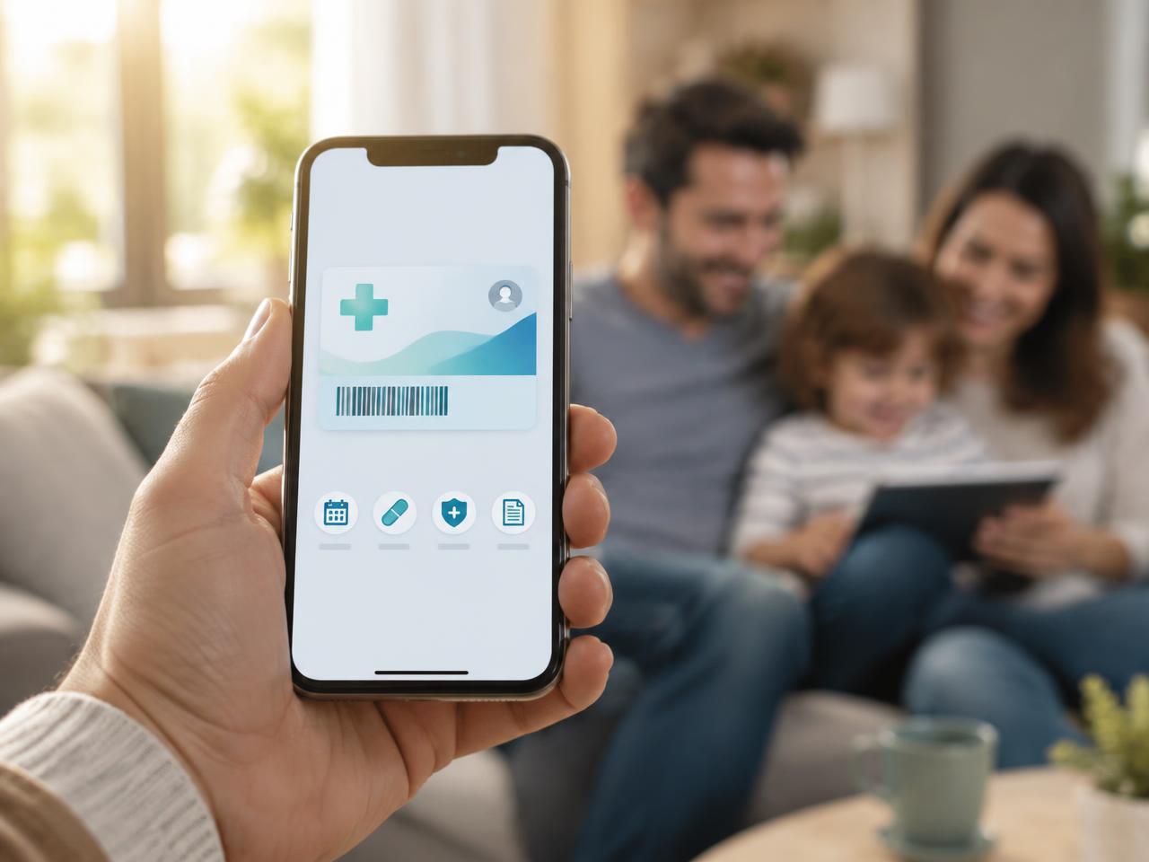 Card digitale ConsMedical su smartphone
