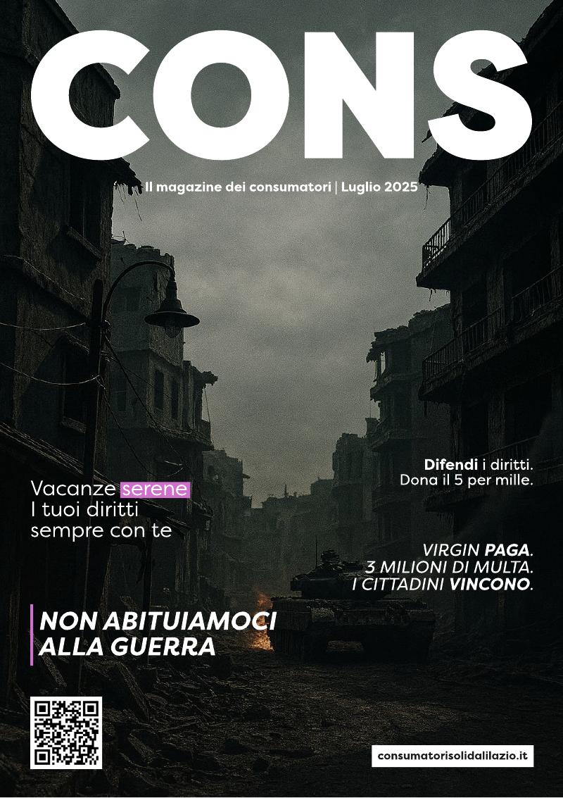 Copertina Magazine dei Consumatori — Luglio 2025