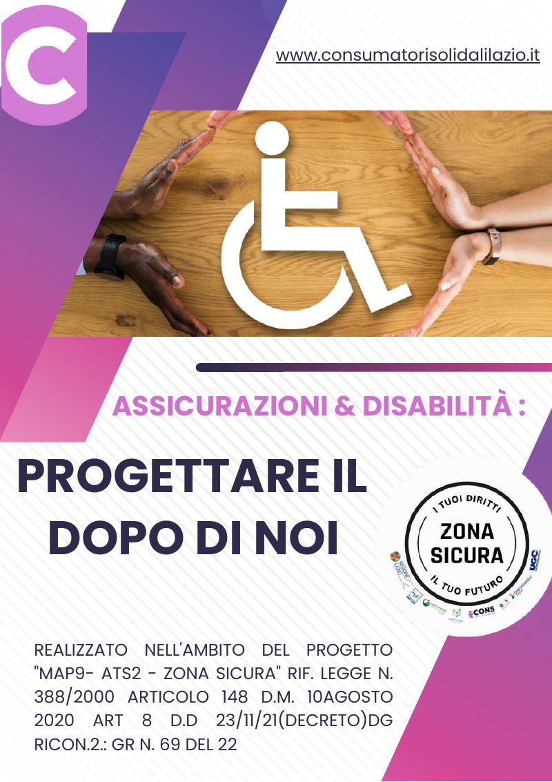 Copertina Progettare il Dopo di Noi — I Quaderni di CONS